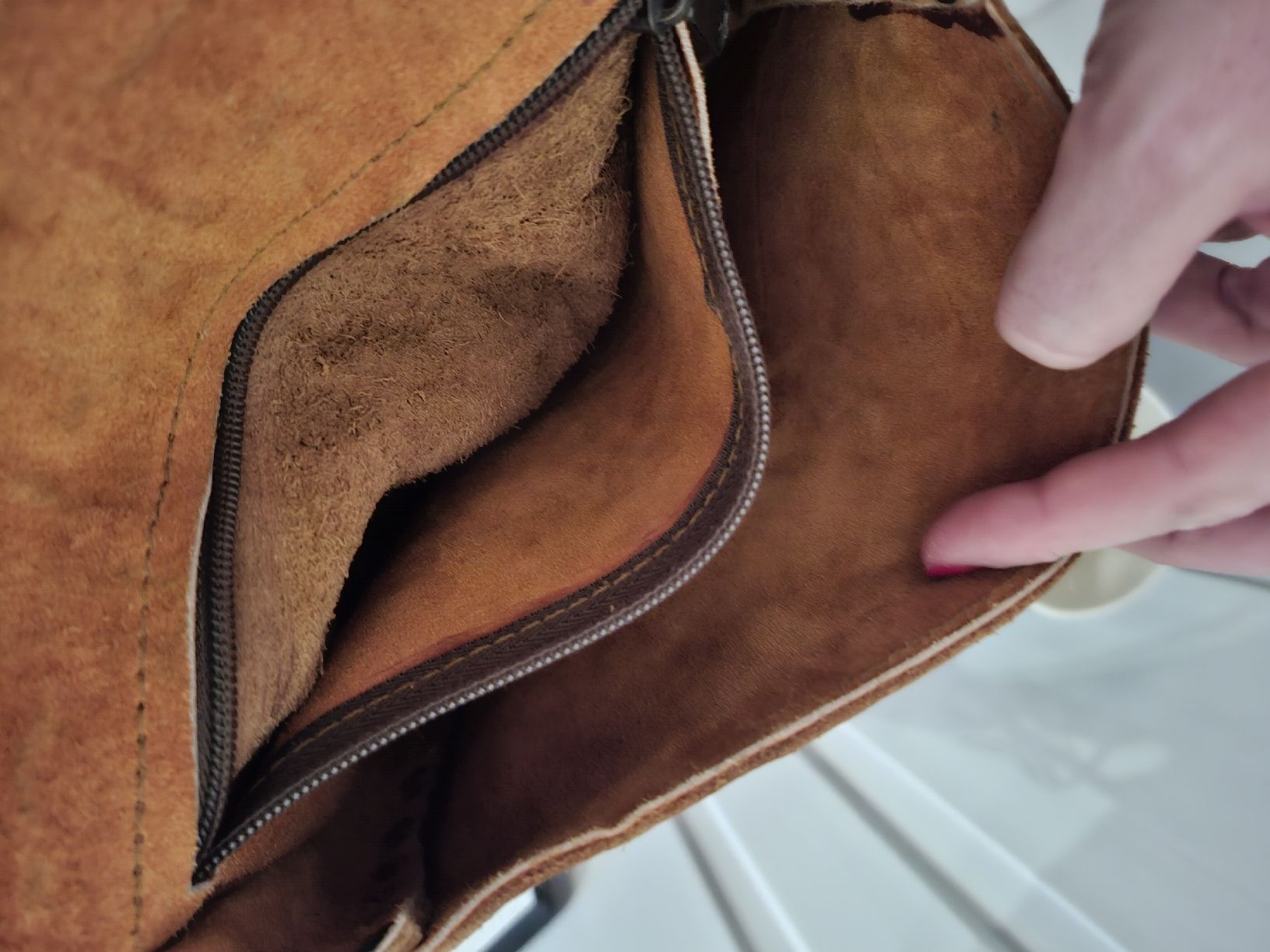 Taschen: Ledertasche mit Fransen  – Gebraucht aus Zürich von evelaboum 4