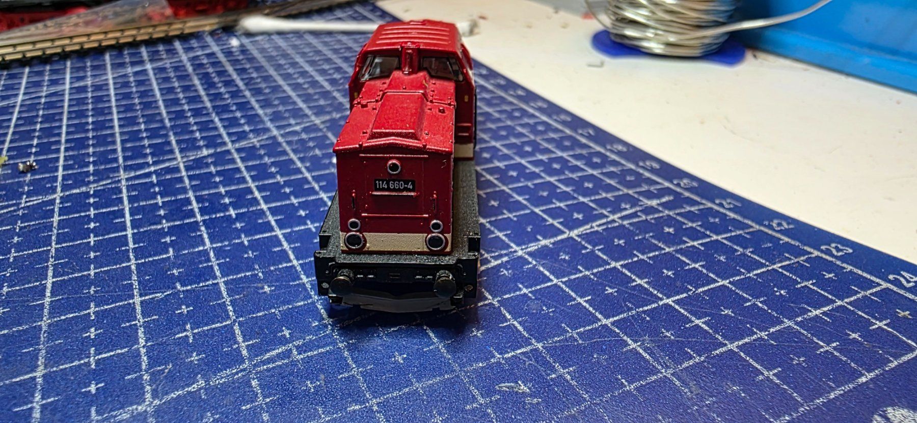 Fleischmann Modellini di ferrovie: Fleischmann DB 114 660-4 spur N dummy – Usato da Hochfelden venduto da Danizh0 5