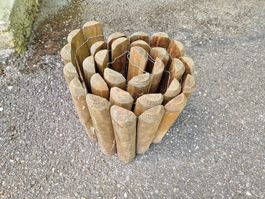 Beetumrandung Holz