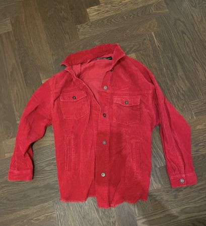 Zara Korkjacke rot