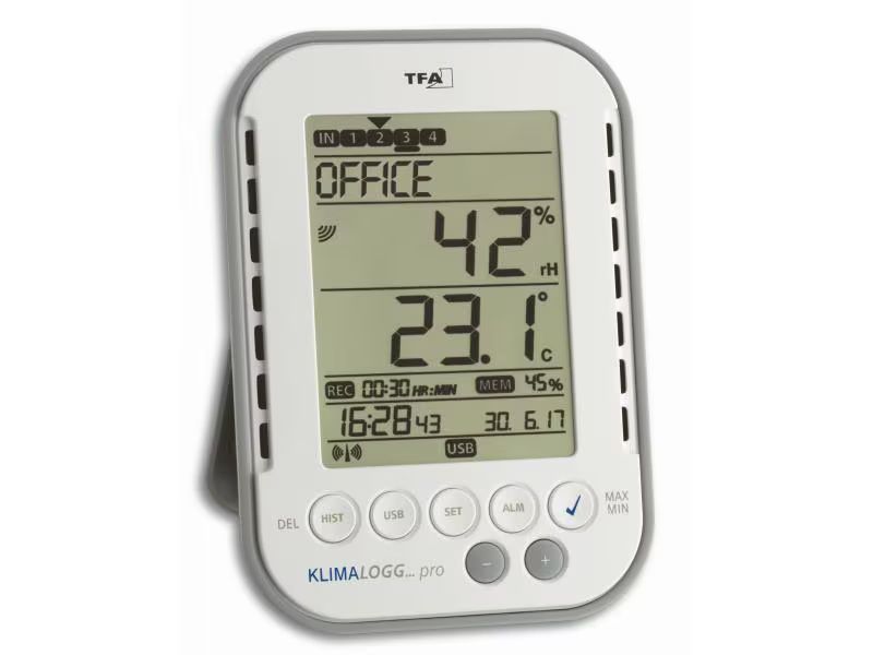 Sonstiges für Haushalt & Wohnen: TFA Dostmann Thermo-/Hygrometer Klima Logg Pro – Gebraucht aus Roggwil BE von fengshui