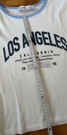 T-Shirt L.A. von Bershka, Gr. L