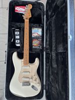 Fender Standard Stratocaster – Arctic White – inkl. GEWA-Kof