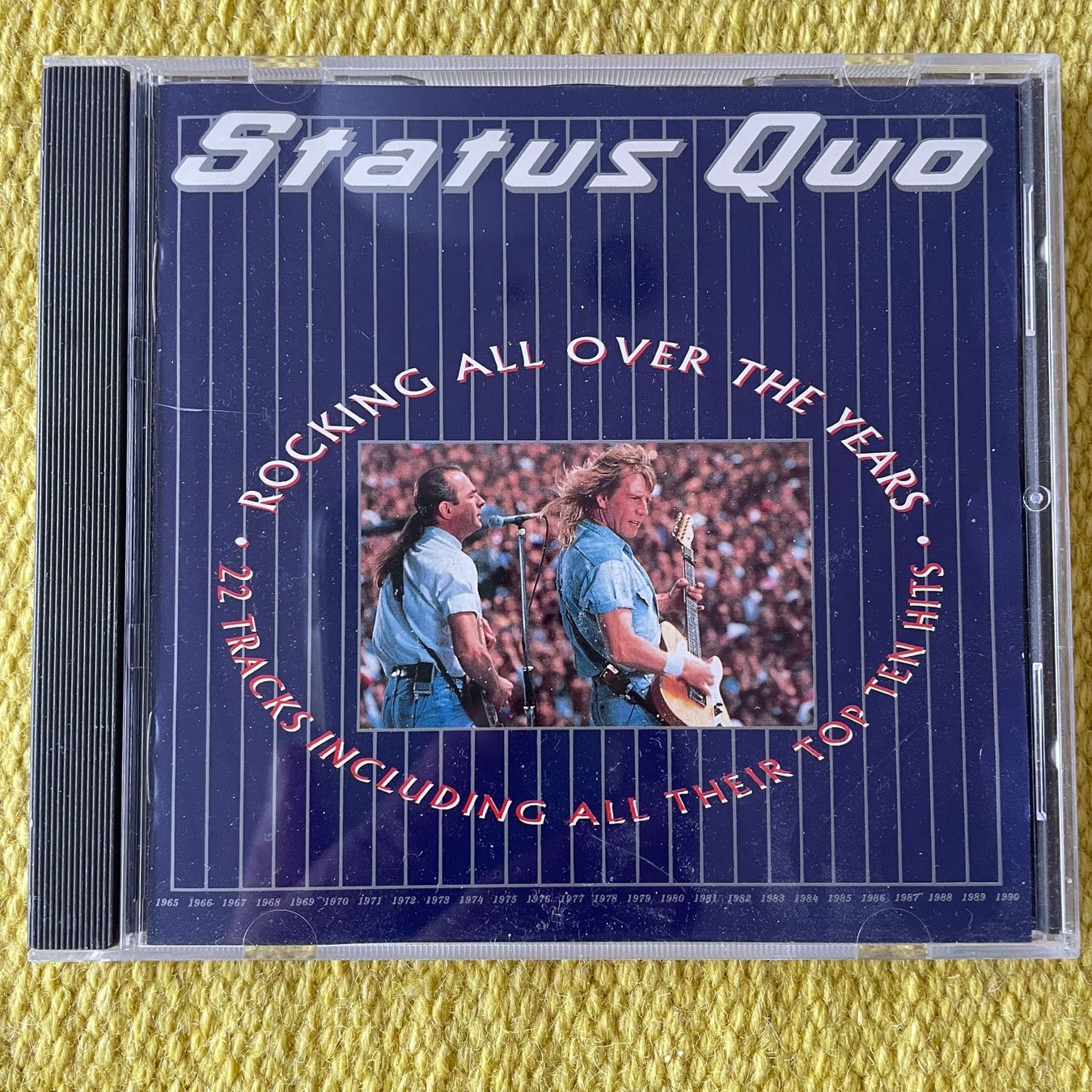 CD: STATUS QUO-ROCKING ALL OVER THE YEARS – Usato da Rorschacherberg venduto da CD-Roli