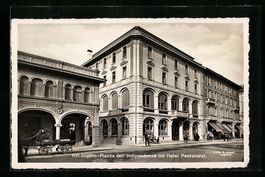 Lugano, Piazza dell'Indipendenza col Hot