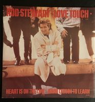Rod Stewart Maxi Single Heart Is On The Line & Hard Lesson