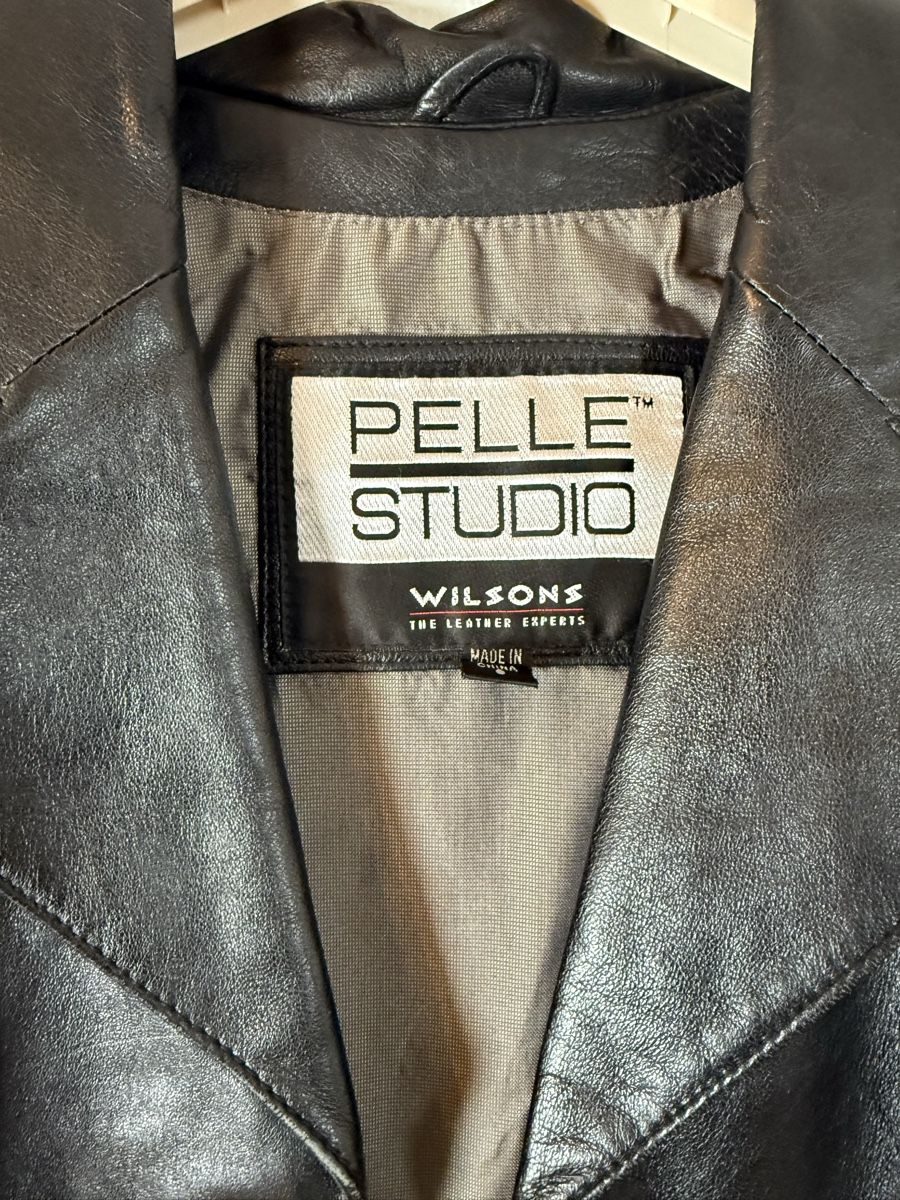 Jacken: Vintage leather jacket blazer – Gebraucht aus Lugano von TheUniversalClothing 2