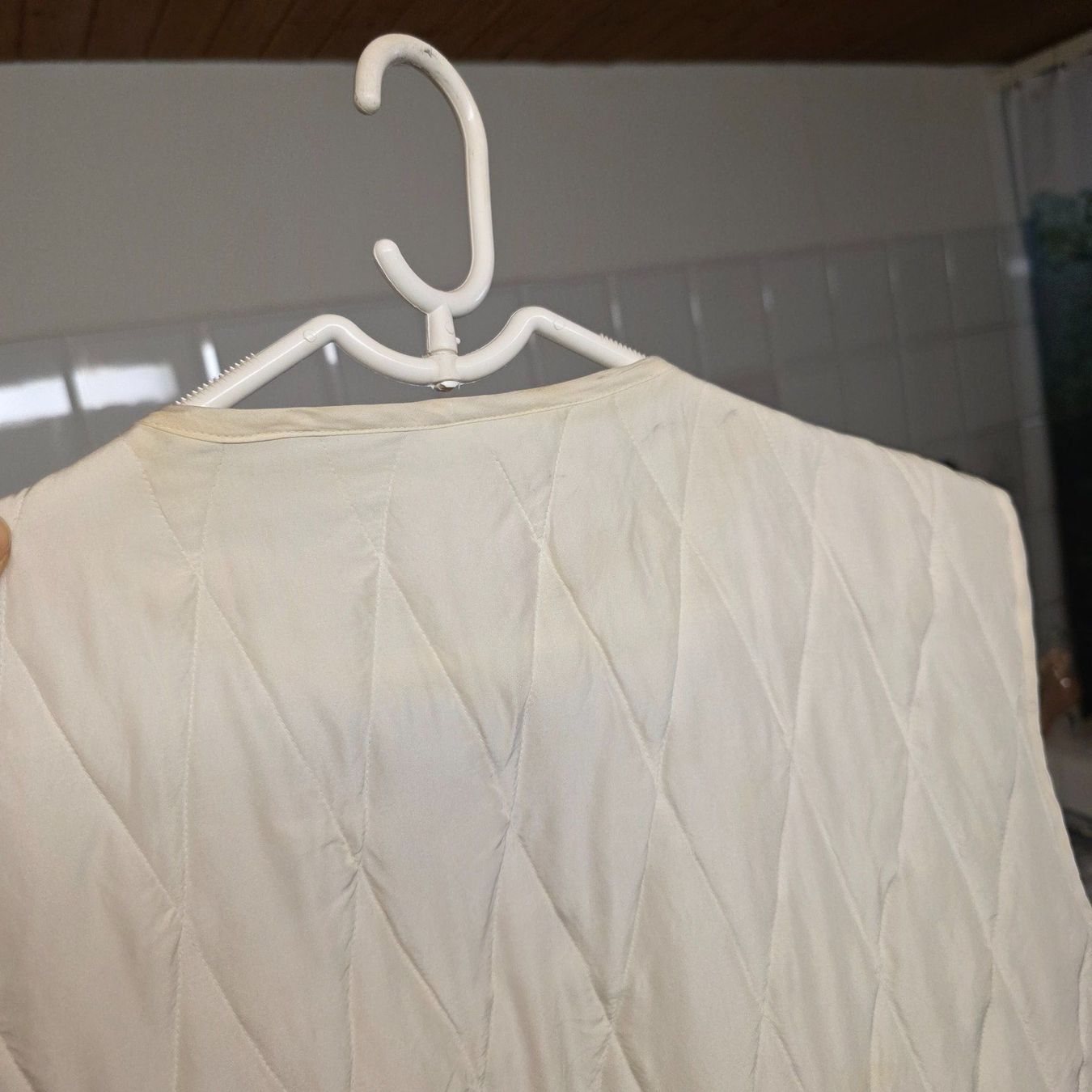 Gilet & Giacche senza maniche: Seidenweste creme 100% Seide 46 – Difettoso da Wald ZH venduto da CapLux 8