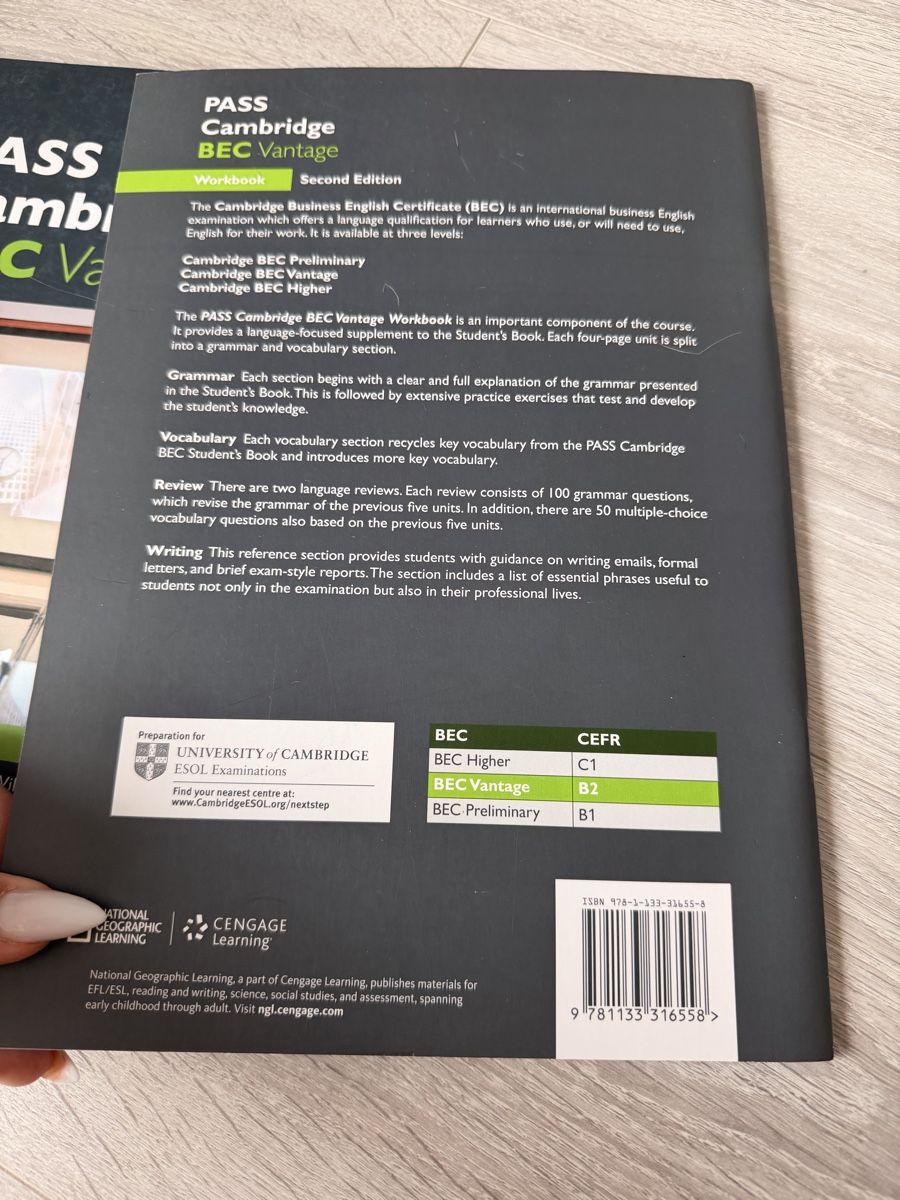 Libri: Pass Cambridge BEC Vantage, 2nd Edition, Kursbücher – Usato da Nussbaumen AG venduto da nad_lq9s 2