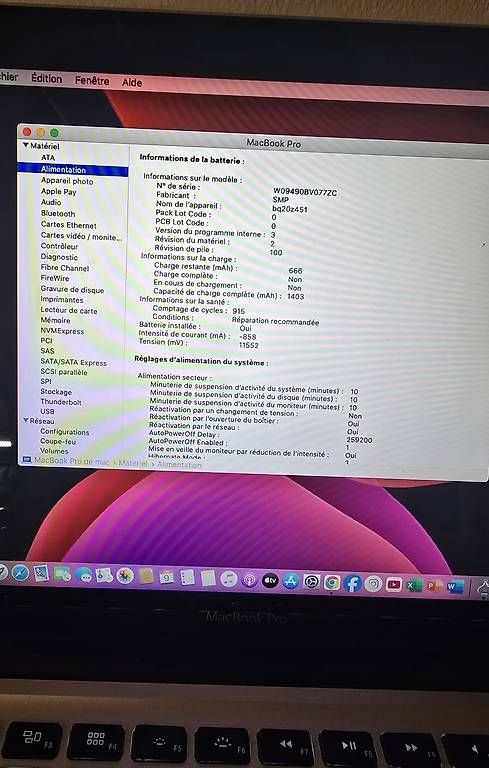 Apple Notebook: MacBook Pro i5 | 8Go RAM | SSD 120Go – Usato da Renens VD venduto da MTD2211 9