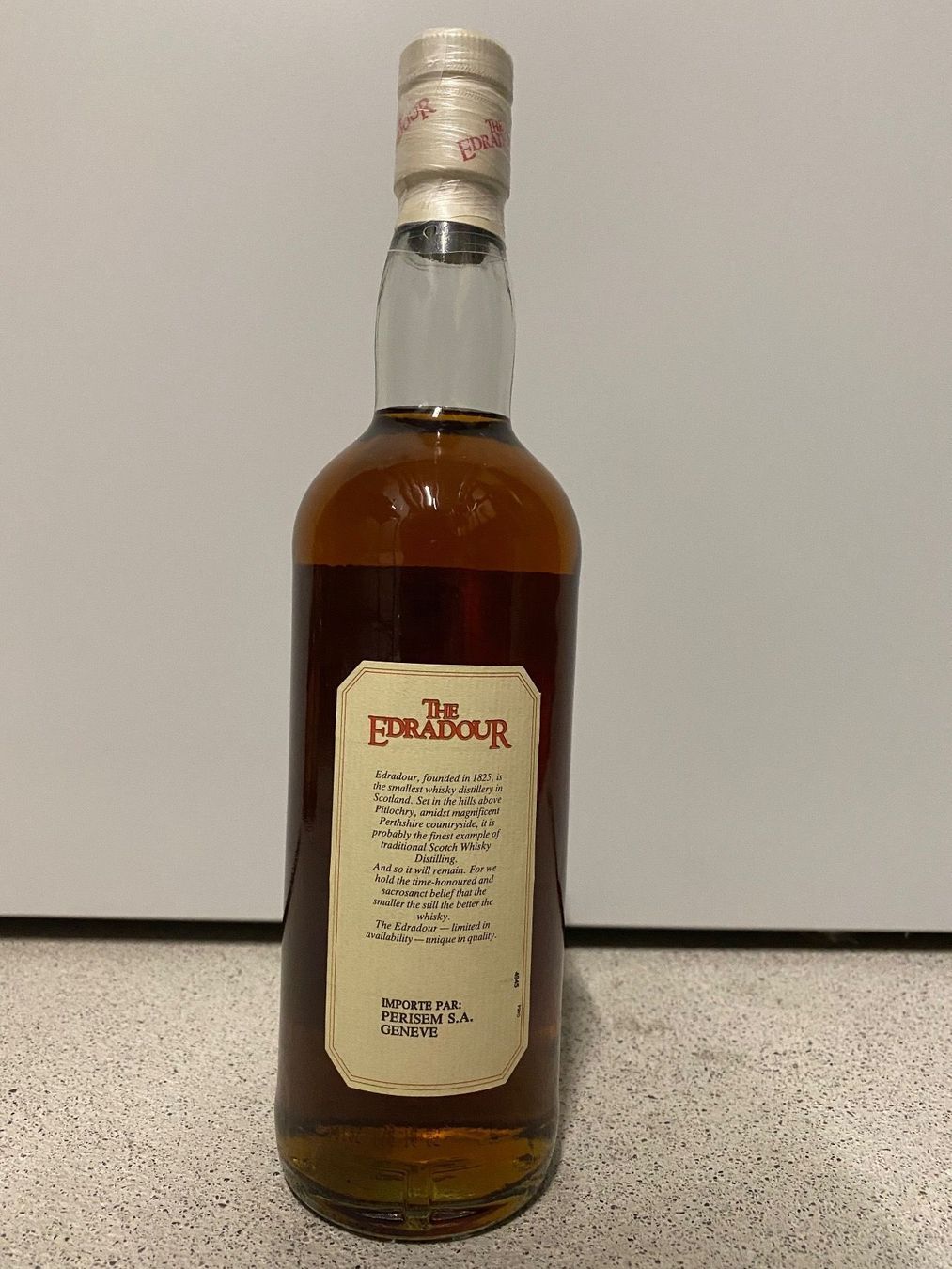 Edradour Bevande alcoliche: Edradour 10yo 1990s – Nuovo e nell'imballaggio originale da Mönchaltorf venduto da Drammer 1