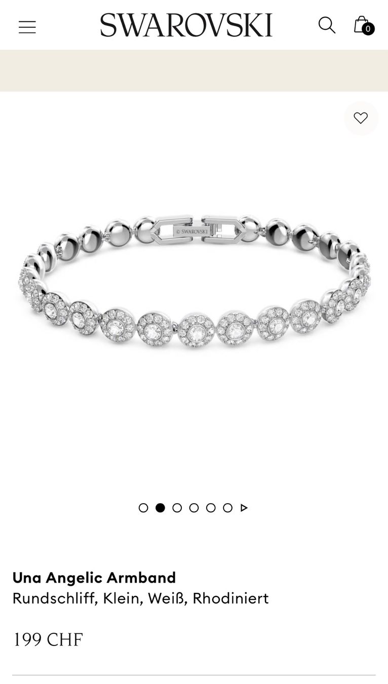 Swarovski Armbänder & -reifen: 3 stück swarovski armband – Gebraucht aus Zürich von SS59 7