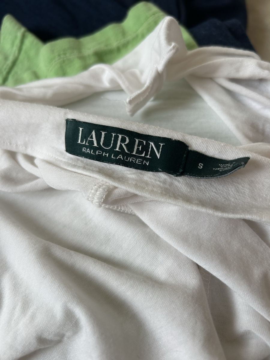 Ralph Lauren T-Shirts: Ralph Lauren T-Shirt, weiss, Grösse S - Top Zustand! – Gebraucht aus Steffisburg von viv_5tqt 2