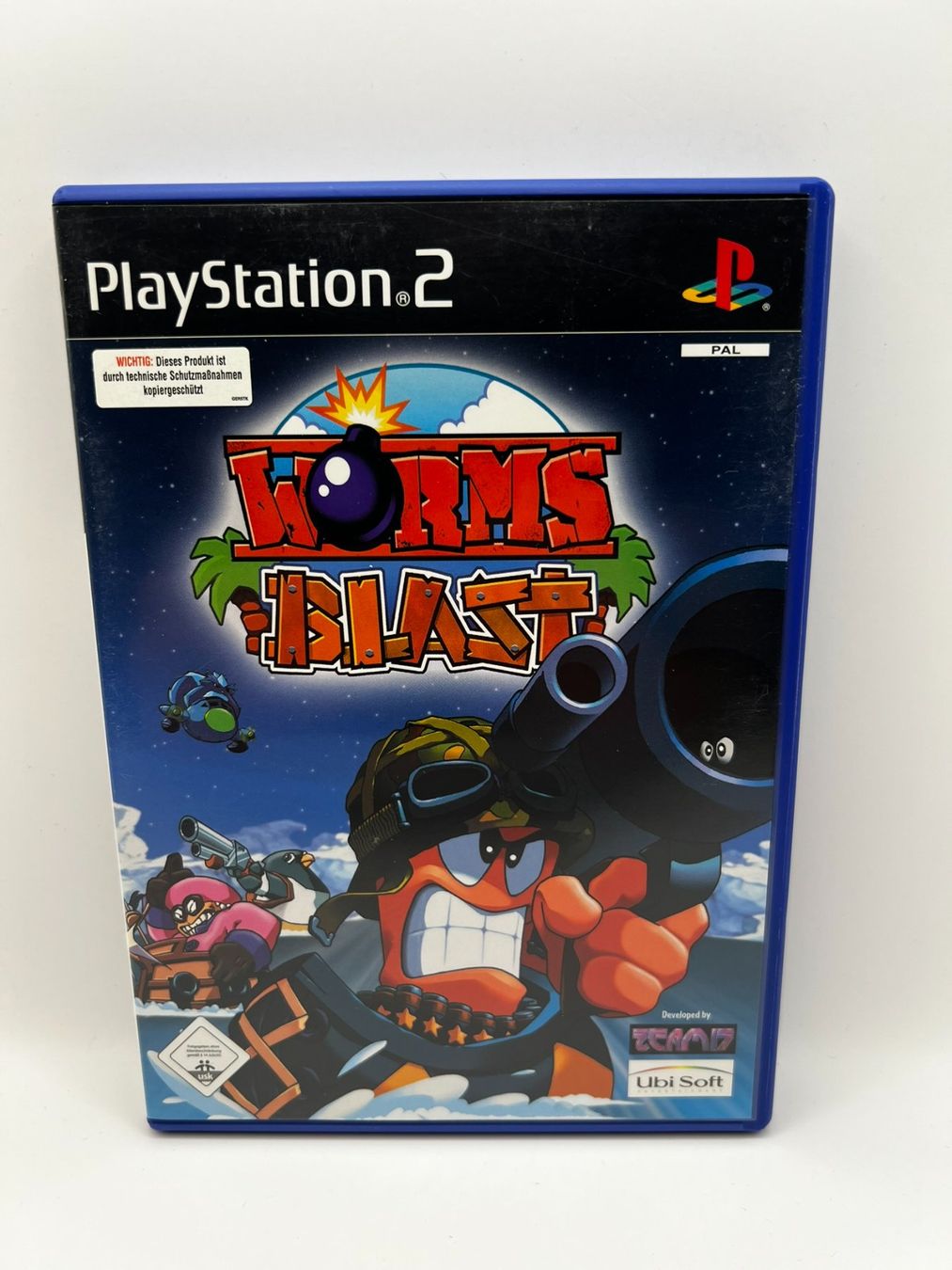 Giochi: Worms Blast (Deutsch) - Playstation 2 – Usato da Frauenfeld venduto da bigauditor
