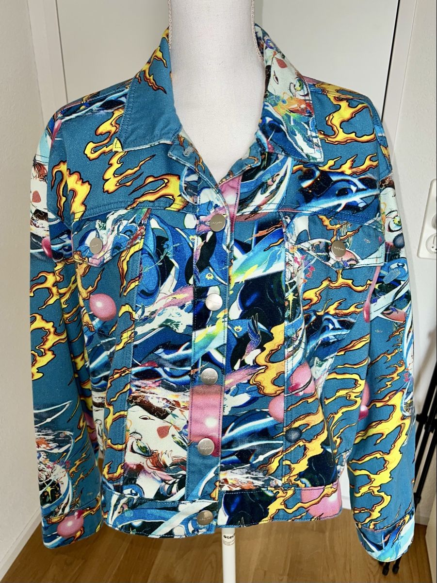 Giacche: NG Order Unique printed denim jacket, size EU 42 – Nuovo (secondo la descrizione) da Bern venduto da RussianDoll 2