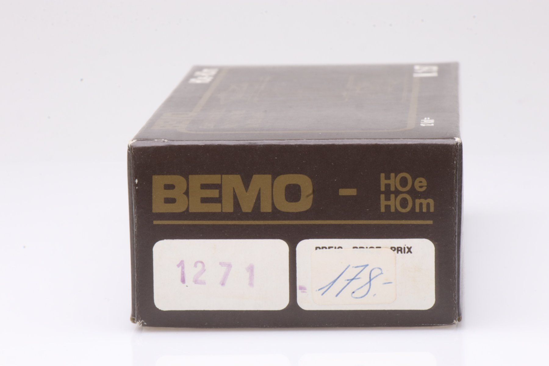 Bemo Modelleisenbahnen: Bemo 1271 FO Te 2/2 4926 Traktor DC, H0m – Gebraucht aus Ried (Muotathal) von Modellbahn.swiss 5