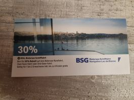30% bielerseerundfahrt/Zwei-seen-fahrt oder Drei-seen-fahrt