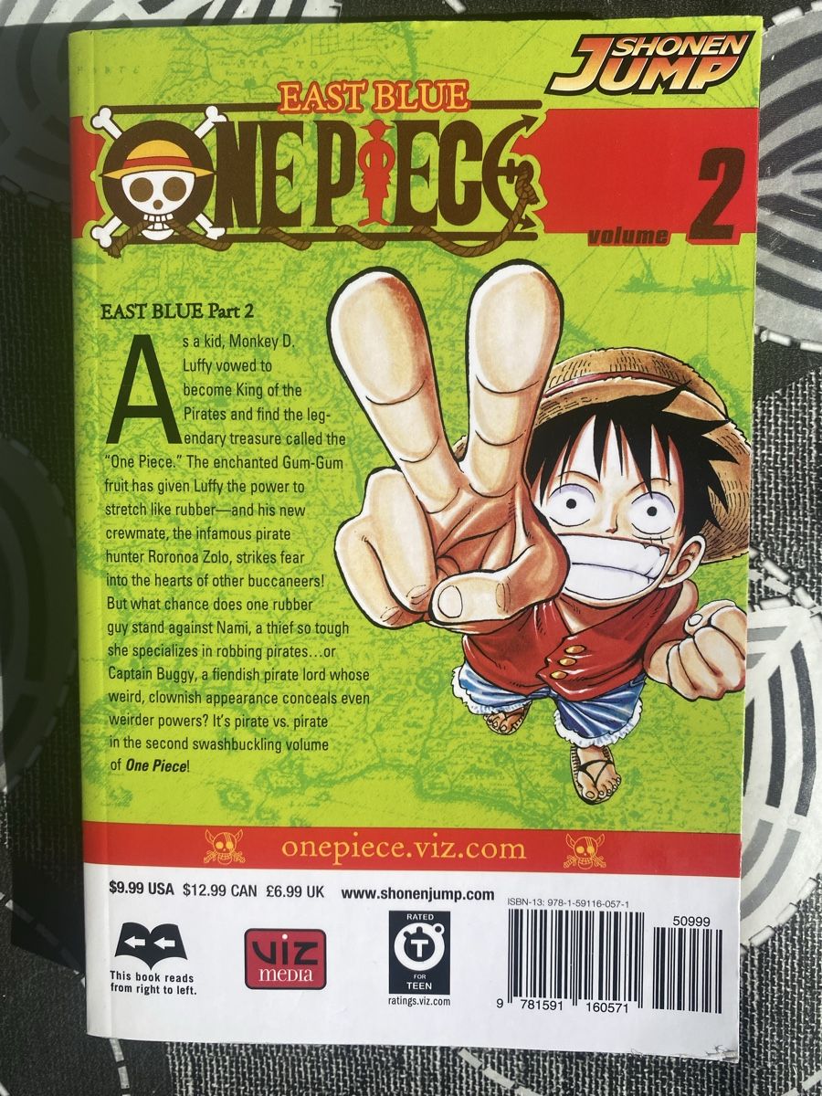 BD: One Piece Vol. 2    Manga – D'occasion à Gasel par Ntomate 1