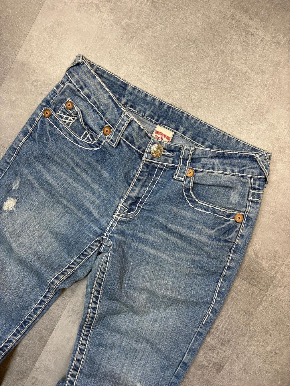 True Religion Jeans: True Religion Bootcut Flared Jeans - Grösse M/29 – Nuovo (secondo la descrizione) da Werdenberg venduto da hase.vintage 3
