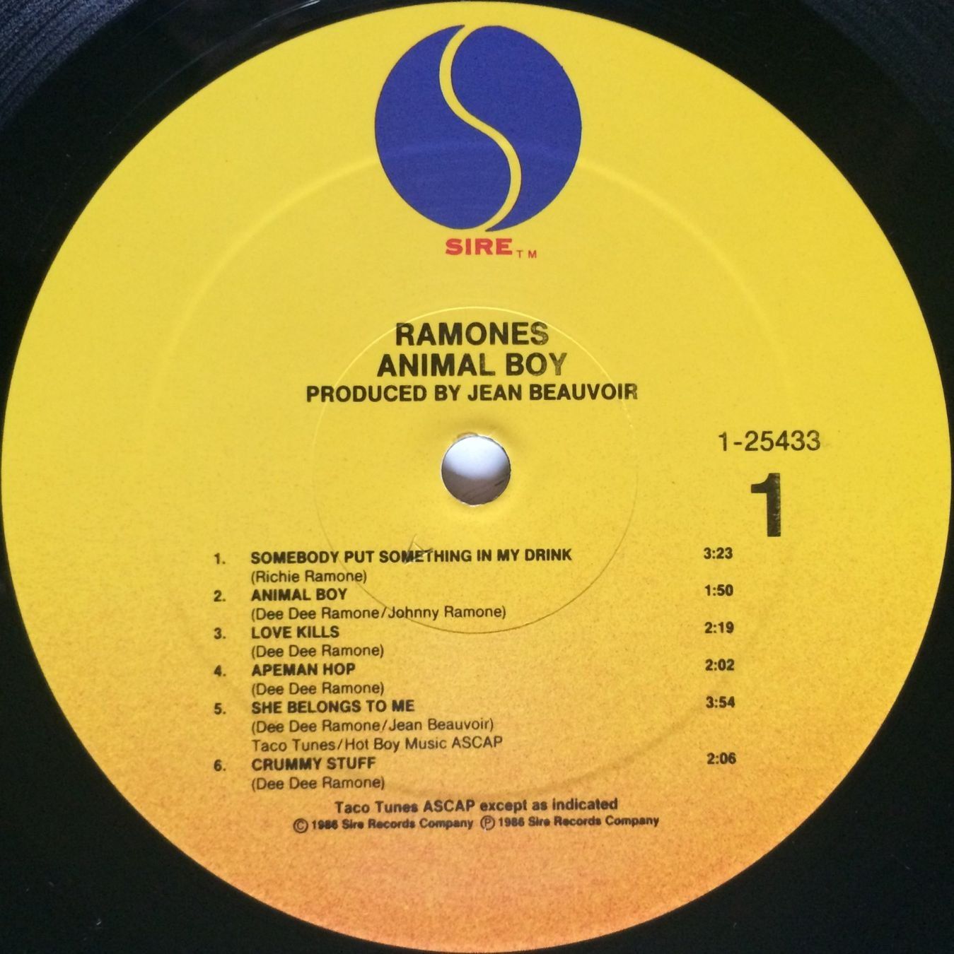 Dischi in vinile: RAMONES - ANIMAL BOY – Usato da Bottens venduto da hotter-than-hell 3