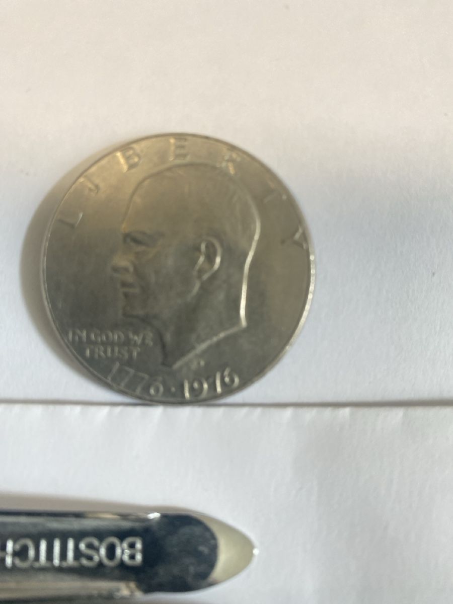 Tutti le monete: Dollar Eisenhower 1776-1976 einwandfreier Zustand – Usato da Mörschwil venduto da Marcel4201 1