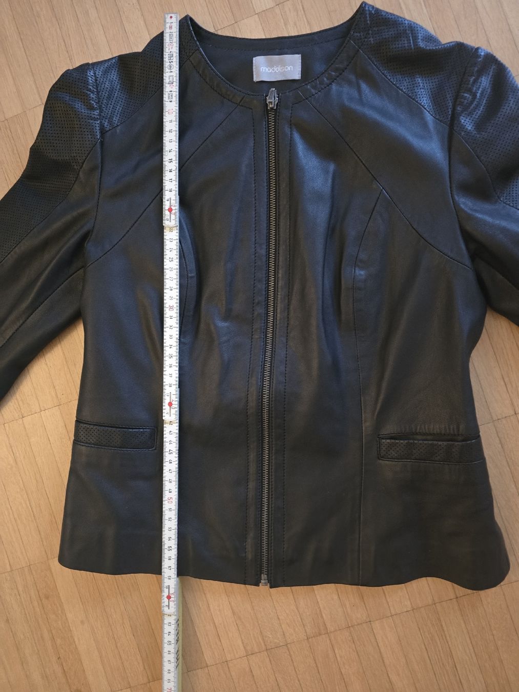 Maddison Giacche: Schwarze Echt Lederjacke, Grösse 40, Maddison top! – Usato da Laufenburg venduto da may_r2st 1
