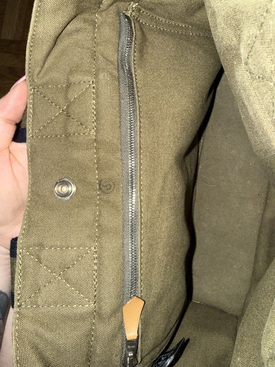 Hermès Borse: Hermes Fourre Tout Canvas Bag – Usato da Zürich venduto da sawe96 5