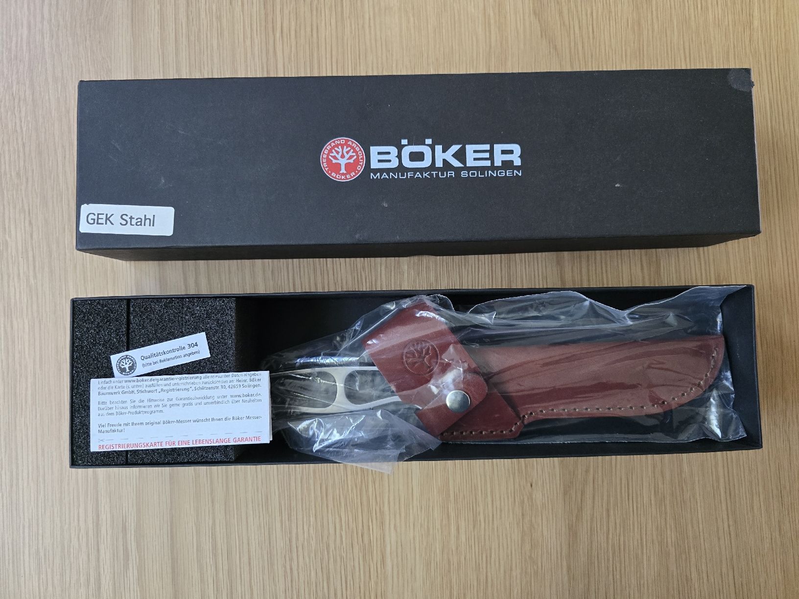 Accessori: Böker GEK Classic - Messer – Nuovo (secondo la descrizione) da Rotkreuz venduto da Mahkoh 5
