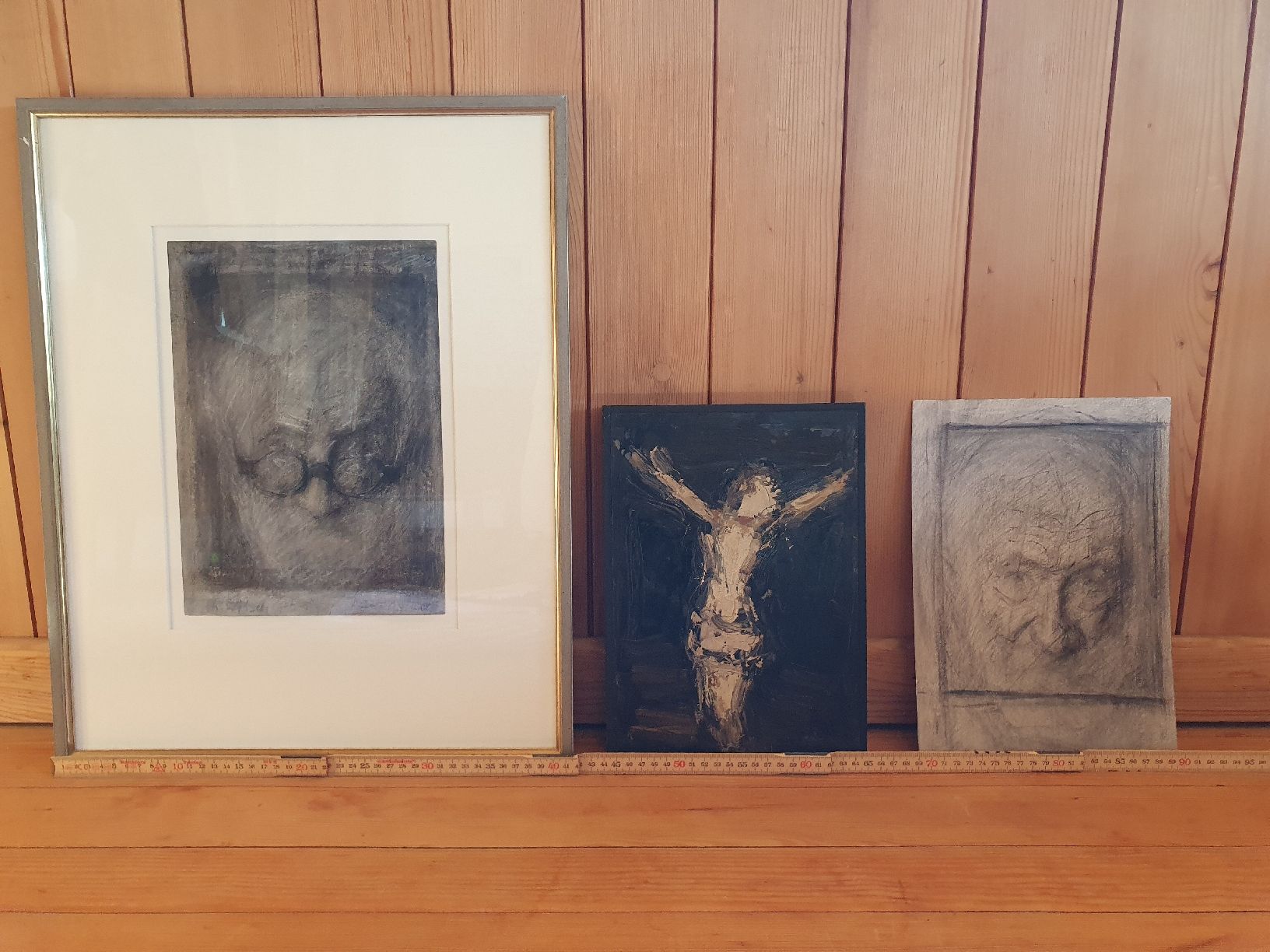 Dipinti: Charles Wyrsch, Selbstporträt, "Christus" – Usato da emmenbrücke venduto da Jan_Apfel 3