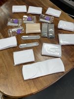 Beauty-Set Haarbänder Zeletten Nagelfeilen neue Produkte