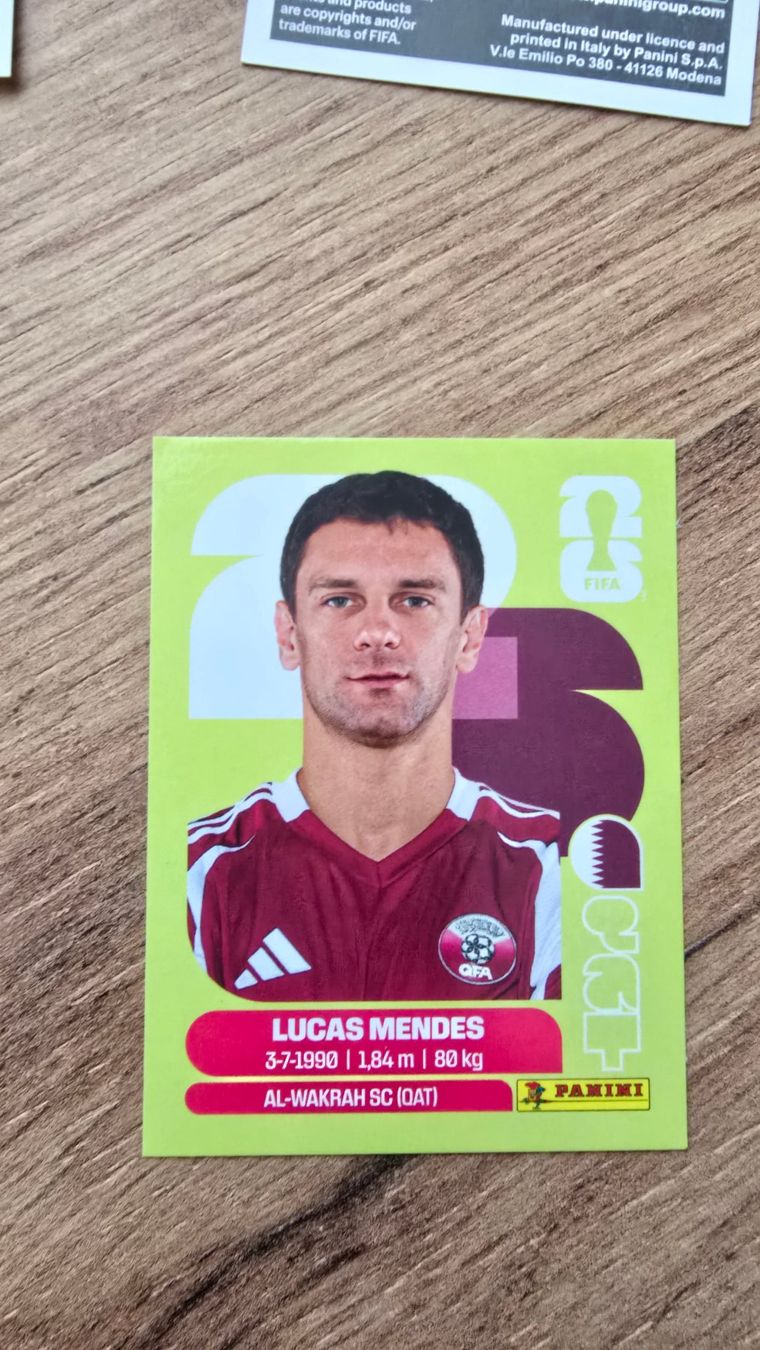 Panini Carte collezionabili: Panini WM 2026 Qatar Lucas Mendes – Nuovo (secondo la descrizione) da Seewen SZ venduto da mar_2z5b