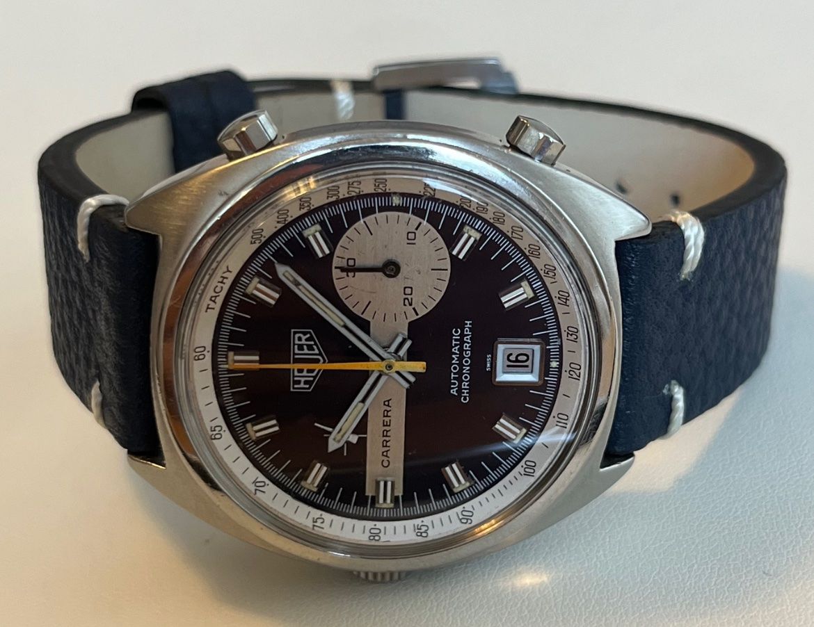 Tag Heuer Orologi: Heuer Carrera Automatic Calibre 15 – Usato da Winterthur venduto da LaBodega