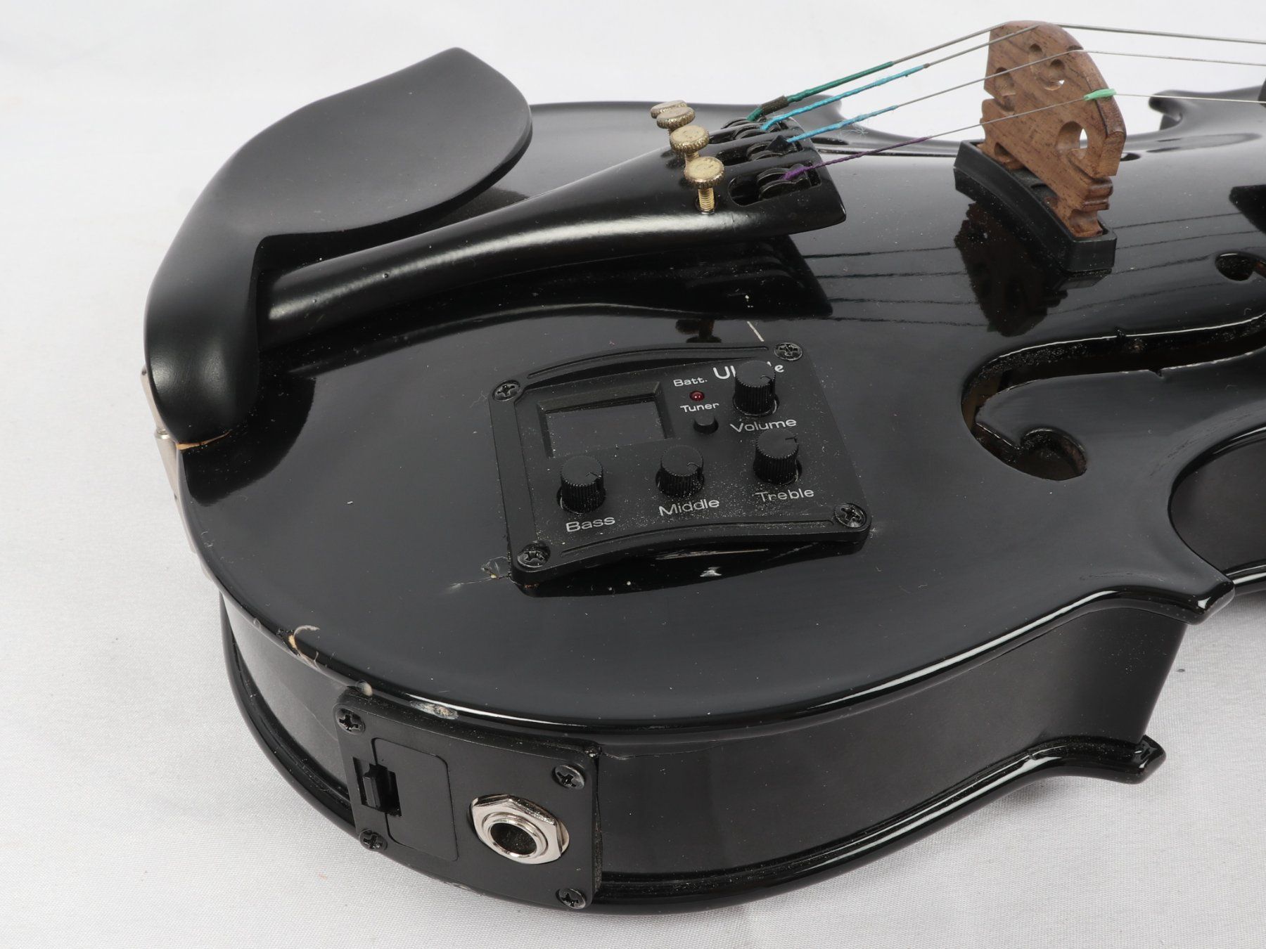 Strumenti musicali: Elektrische Geige mit Geigenbogen und Koffer – Usato da Steinen venduto da Restwert_Steinen 7