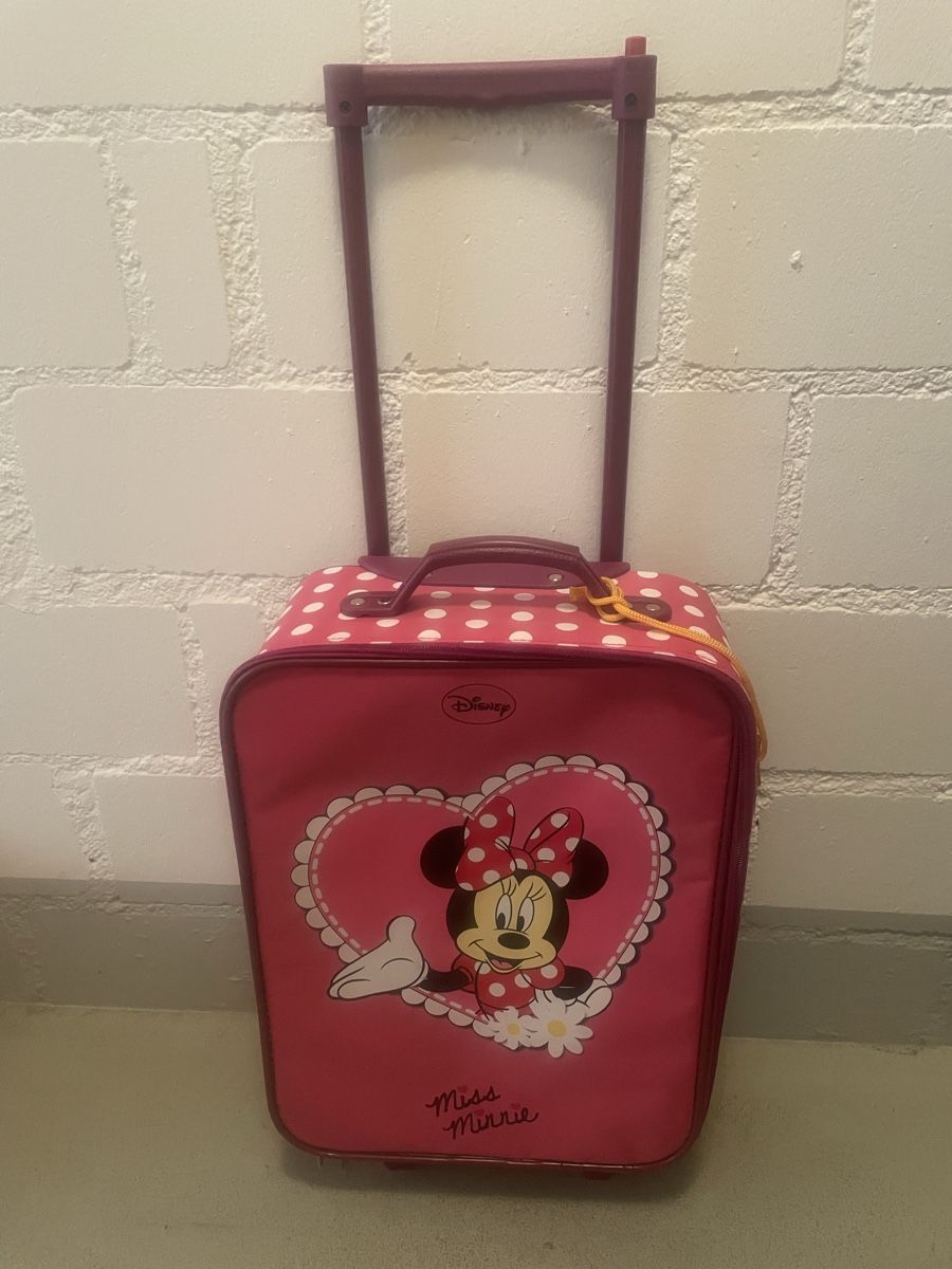 Disney Reisekoffer: Kinderkoffer Disney Minnie Mouse – Gebraucht aus Röschenz von Kikis-Brocki 2