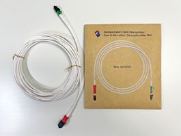 Swisscom Glasfaserkabel 10m weiss