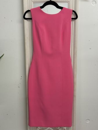 Yoshe Pinkes Sommerkleid mit Volant-Detail XS/S Etuikelid