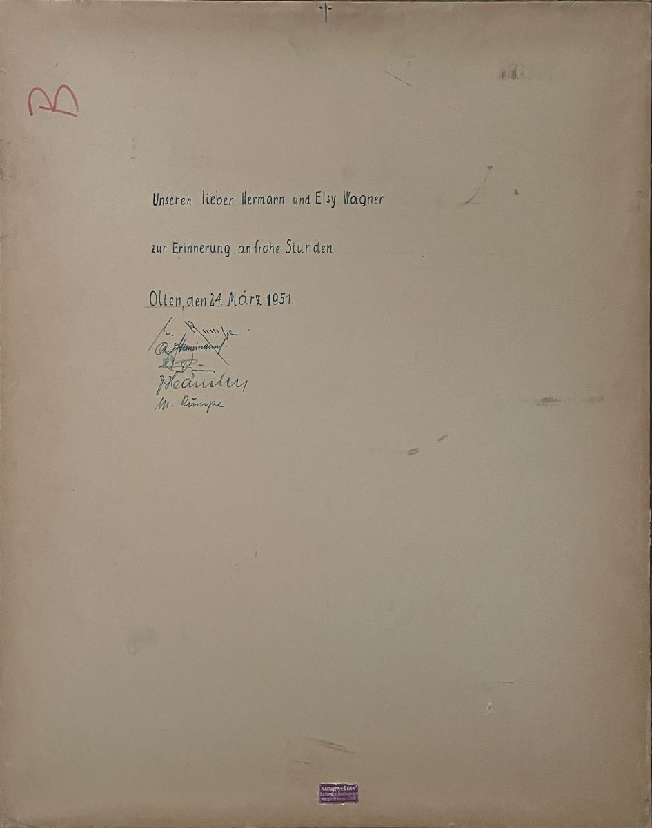 Gemälde: Altes Stadt Olten, Signiert – Gebraucht aus Grosshöchstetten von Perle1951 4