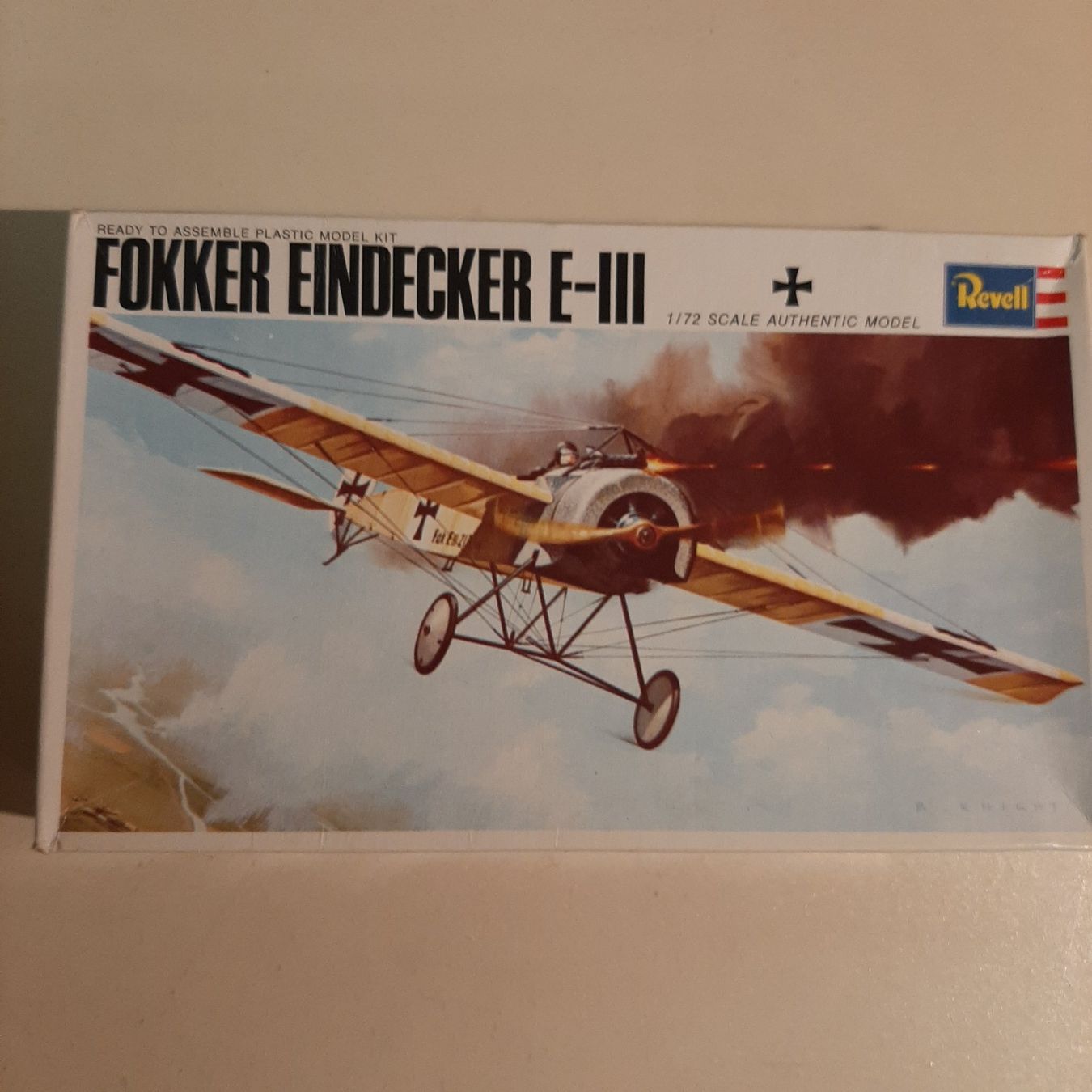 Fokker Kit di modellismo & Modellini statici: 3388 ... Fokker E. III ... Revell H-645 – Usato da Bonstetten venduto da Benibanny59