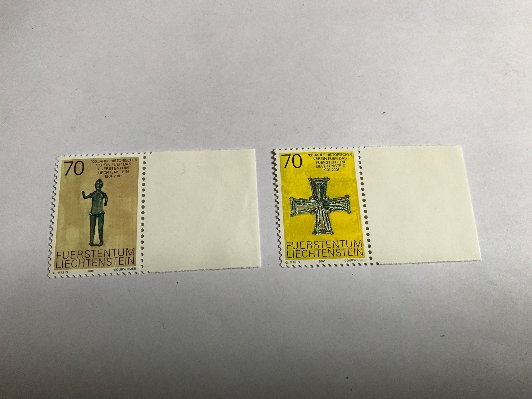 Tutti i francobolli: briefmarken FL 2001 ungestempelt – Usato da liestal venduto da makai05