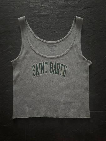 Saint Barth BRANDY Tank Top, Grösse one size grau