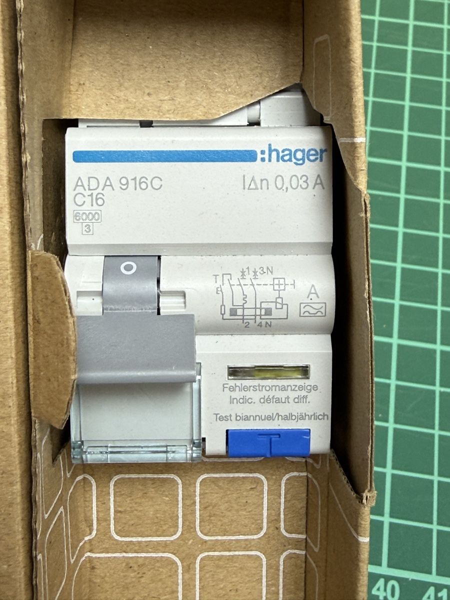 Hager Interruttori: Hager Fi/LS 16A, 30 mA – Nuovo e nell'imballaggio originale da Roggwil BE venduto da fengshui