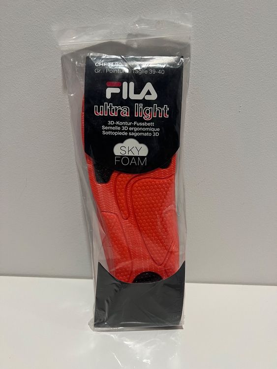 Fila ultra deals light sky foam