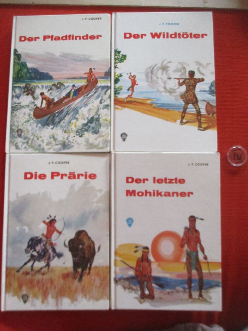 Libri: 4 x Buch J.F.Cooper – Usato da Birsfelden venduto da alles-muss-raus