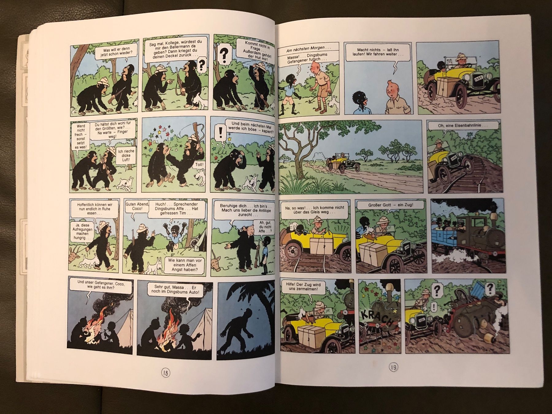 Livres: Buch Tim und Struppi Tim im Kongo – D'occasion à Nunningen par anclaudia 4