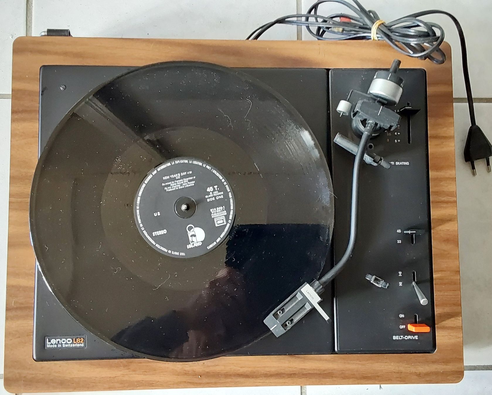 Lenco Giradischi: Platine Vinyle Lenco L82 - 1975 – Usato da Villeret venduto da Fil11 1