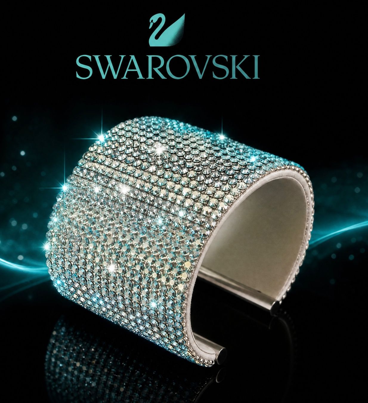 Swarovski Armbänder & -reifen: Swarovski statement Cuff original & original verpackt – Neu (gemäss Beschreibung) aus Kirchleerau von Piroska05 2