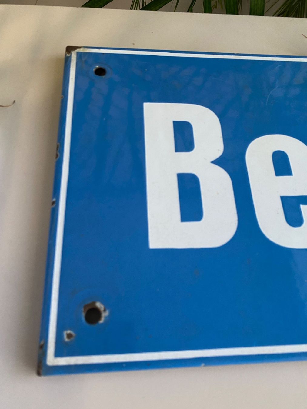 Ecriteaux: Email-Schild Vintage ! Beust-Weg ! – D'occasion à Brügg BE par rutschimedizin 2