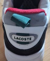 Lacoste Sneaker weiss schwarz mehrfarbig Zustand ok Gr.43