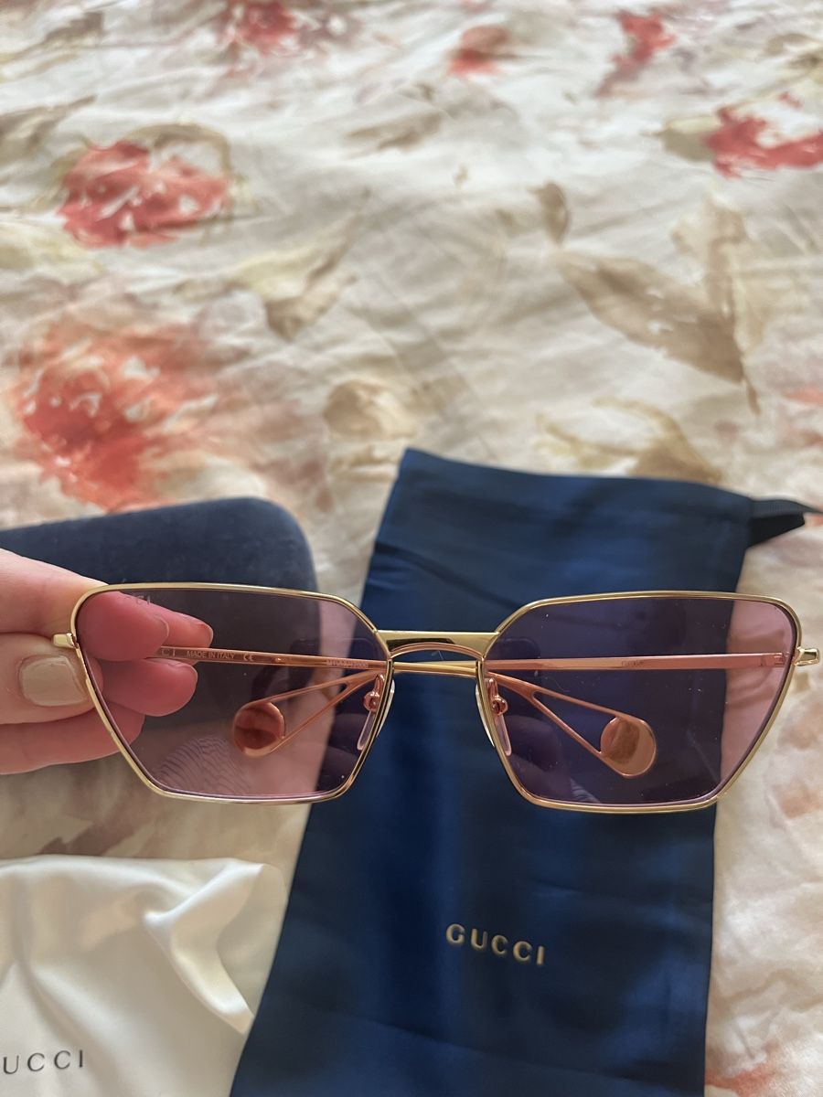 Gucci Occhiali & Lenti: Gucci Sonnenbrille, 2 Mal getragen – Nuovo (secondo la descrizione) da Zürich venduto da matilda1981 6