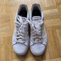 White Pink Adidas Sneakers 40
